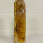 Limoniet/bergkristal obelisk xl