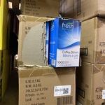 Ca. 50x Doosjes a 1000 stuks roerstaafjes, bruin