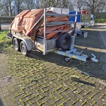 Aanhangwagen met olieschermen, Van Weel, VW 2001