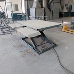 Pneumatische heftafel, max 2800 kilo