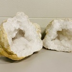 Bergkristal geode