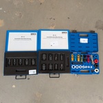 3x set Garage gereedschap