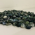 3x Kilo agaat mos trommelstenen