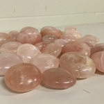 Ca. 30x Rozenkwarts handsteen, roze