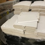 Ca. 750x Verzend (brievenbus) doosjes, wit