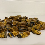 3x Kilo tijgeroog met hematiet trommelstenen