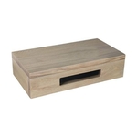 Differnz Fonteinplank Hout 40x25x10cm Licht Eiken