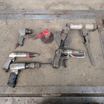 7x Pneumatisch gereedschap