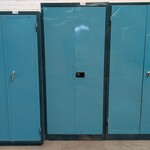 Werkplaatskast met inhoud