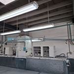 2x Zwenkarm v.v. lucht en 230V aansluiting