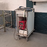 Lasapparaat in verrijdbare kast Fronius, Transtig 1700