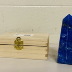 Lapis lazuli obelisk