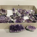 Ca. 35x Amethist brokjes