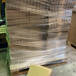 Ca. 300x Verzenddozen 35x33x8cm, bruin