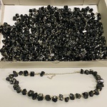 Ca. 20x Toermalijn zwart halskettingen