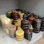 Mixpartij diverse kaarsen