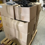 Partij professionele lichtnetten op pallet