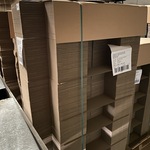 Pallet ca. 1200 stansdoos 260x260x30mm, wit