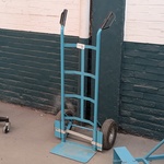 Steekwagen op luchtbanden