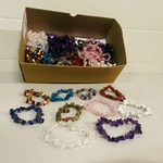 Ca. 100x Armbanden split assorti, divers