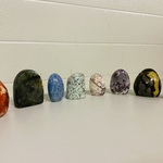 8x Freeform sculpturen divers