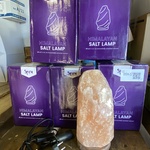 5x Zoutlampen himalayazout 100% natuurlijk 3-5 kg