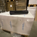 Ca. 18x Rollen handwikkelfolie, zwart