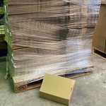 Ca. 300x Verzenddozen 35x33x8cm, bruin