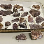 Ca. 22x Amethist brokken