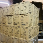 Ca. 5760x luxe grote serveervorken en lepels, Zwart