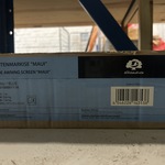 Balkonscherm 300×180 Ultranatura, Maul, blauw