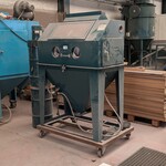 Straalcabine met zandblazer Holland Mineraal bv, 42 24, bouwjaar 2000