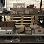 3x Inhoud stellingvak bouwmarkt artikelen W.o. ETN, Inim