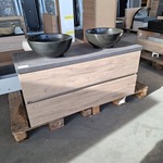 Badmeubel, HR Badmeubelen, Lorencio, Eiken