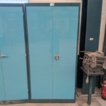 Werkplaatskast met inhoud