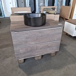 Badmeubel, HR Badmeubelen, Pulse, Truffel oak