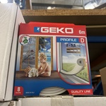 Ca. 90x Tochtstrip D-profiel GEKO