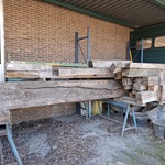Ca. 15x Houten balk
