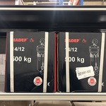 2x Handtakel 15/12 500 kg HADEF