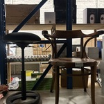 2x Caféstoel, 1x kruk