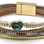 Ca. 10x Lederen Armband Corazon, Amaron