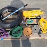 Staaldraadtakel, DELTAFOR, DPH-16, incl. katrolblok en divers hijsmate