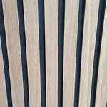 9x Akoestisch Wandpaneel 280×60, Walnut, 2026