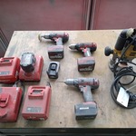 Partij elektrisch handgereedschap o.a. DeWalt, Snap-on