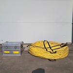 Lagedruk hefkussen met bediening, Vetter