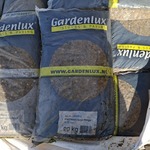 39x Zak Flachkorn a 20 kg Gardenlux, Grijs/beige