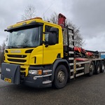 Vrachtwagen met haakarmsysteem, SCANIA, N341, 2015, incl. gedemonteerd