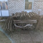 9x Rol kastanjehekwerk