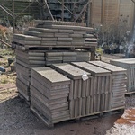 Partij pallisande-/blokjebanden