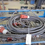 4x Krachtstroom verlengkabel